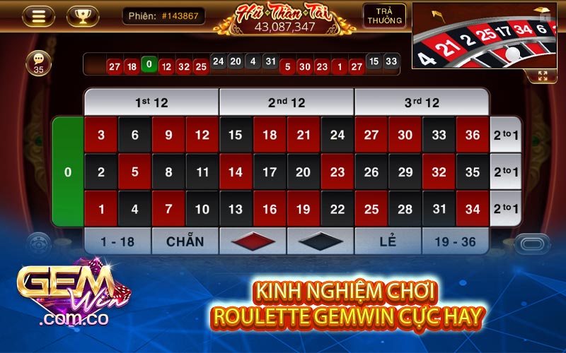 Kinh Nghiem Choi Roulette Gemwin Cuc Hay