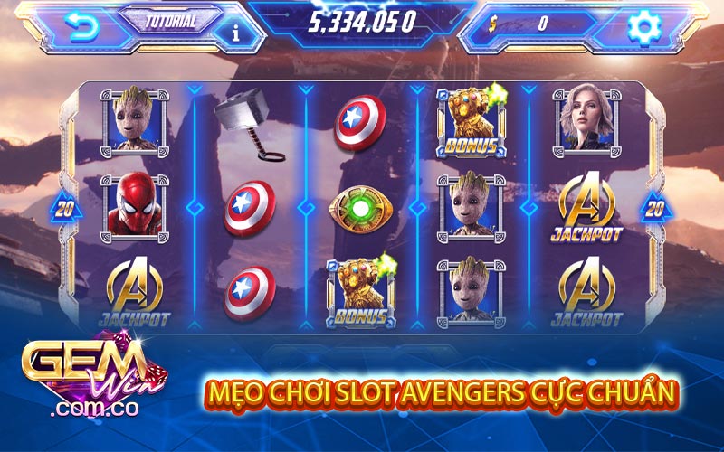 Meo Choi Slot Avengers Cuc Chuan