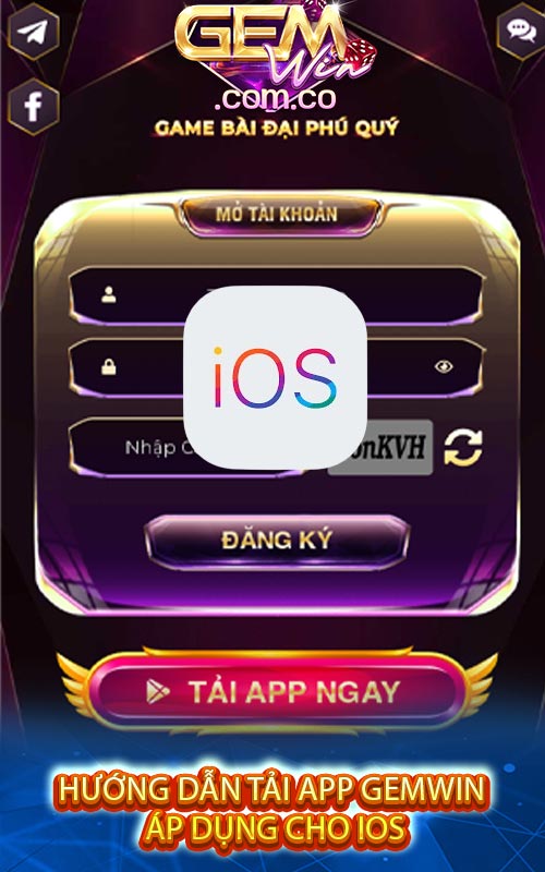 huong dan tai app gemwin ap dung cho ios