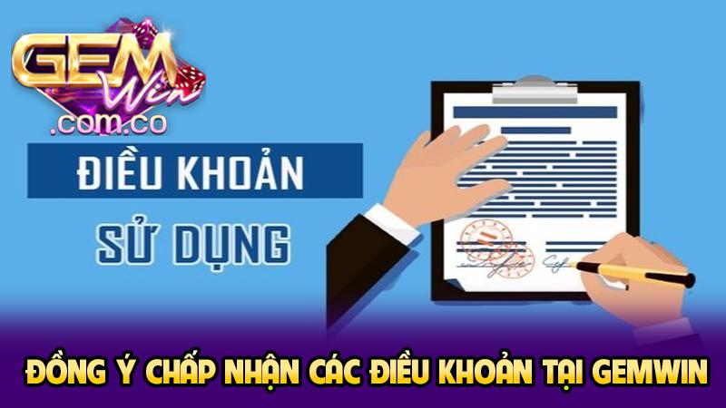 Đồng ý chấp nhận các điều khoản tải GEMWIN